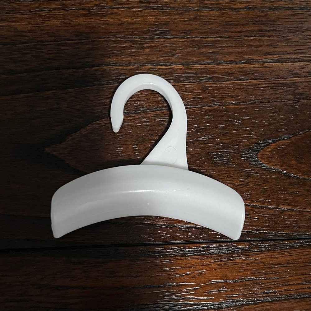 $3 Add-On New Purse Hanger Closet Hook White Plastic Handy Protective Organizer